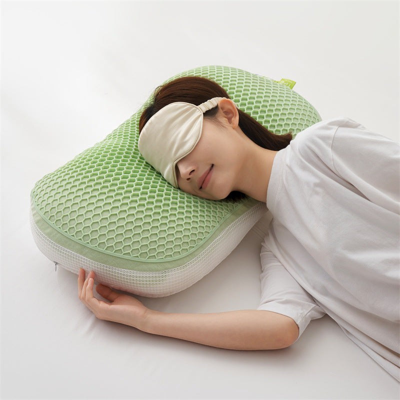Honeycomb Cooling Memory Foam Pillow