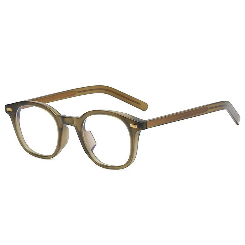 Retro Square Frame Blue Light Glasses