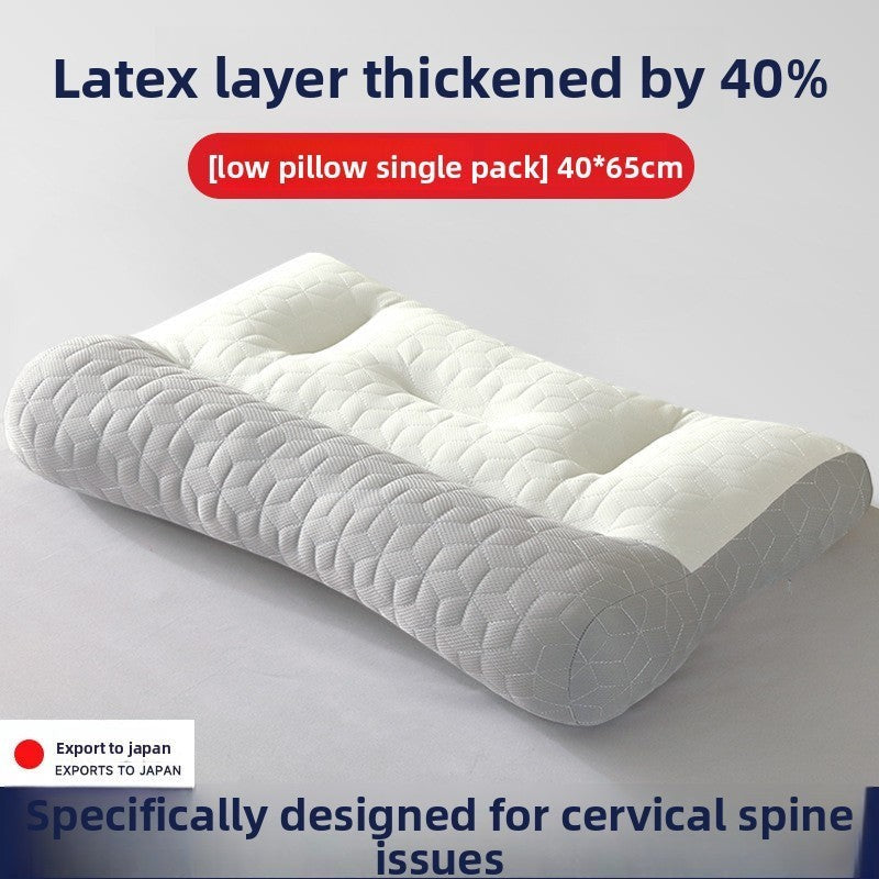 Ergonomic Latex Cervical Support Pillow