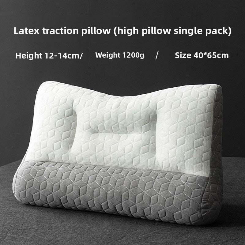 Ergonomic Latex Cervical Support Pillow