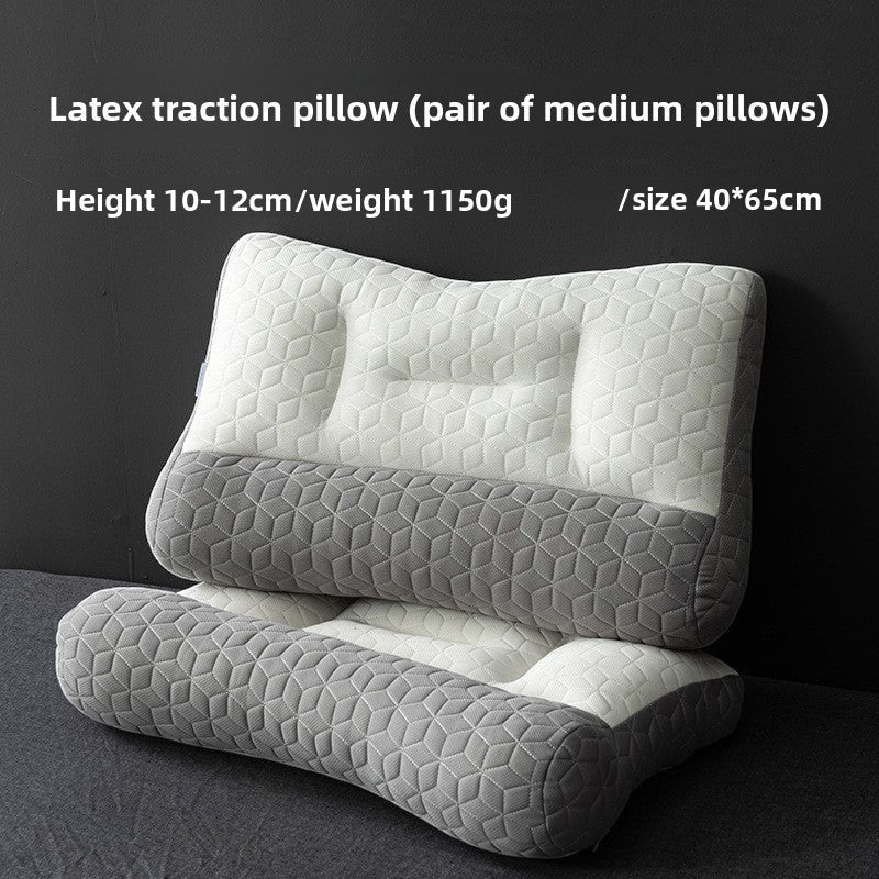 Ergonomic Latex Cervical Support Pillow