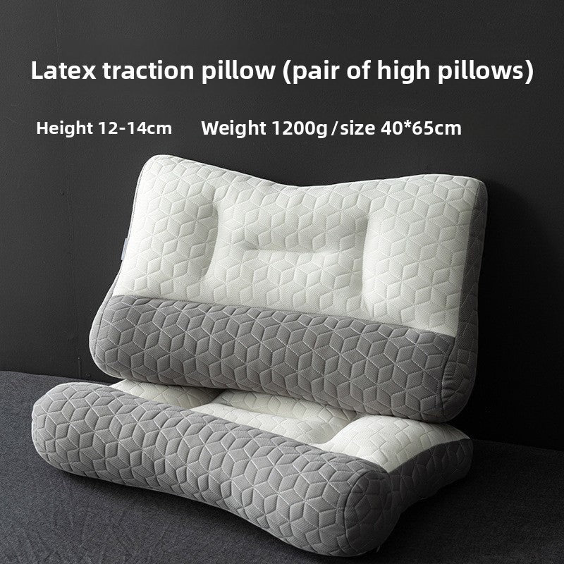 Ergonomic Latex Cervical Support Pillow
