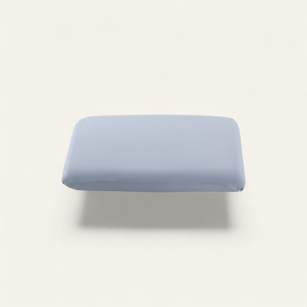 Driftward Glacier Gray Ice Silk Cooling Pillowcase for hot sleepers, 30x50cm
