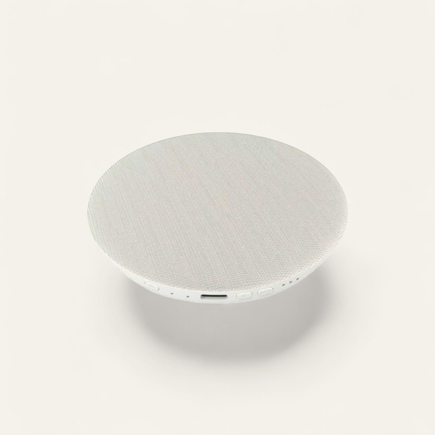 Driftward white ultra-thin sleep pillow speaker with Bluetooth 5.4 and 20-hour battery life.